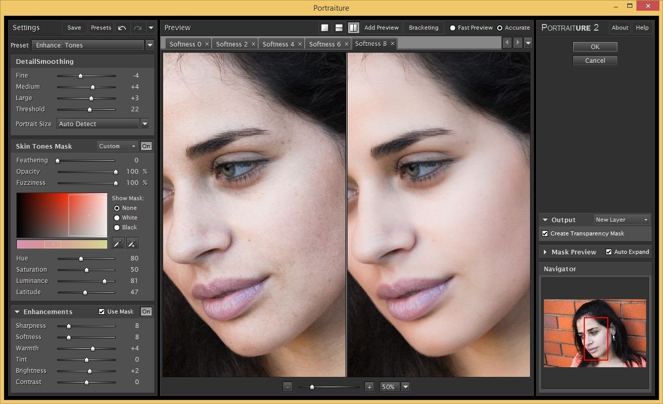 Imagenomic Portraiture for Photoshop screenshot 1